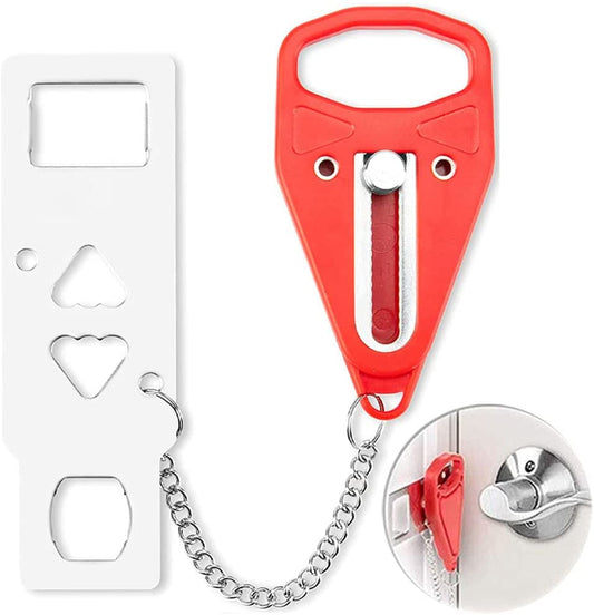 Portable Door Lock - Anti-Intruder Tool (Universal Fitting)